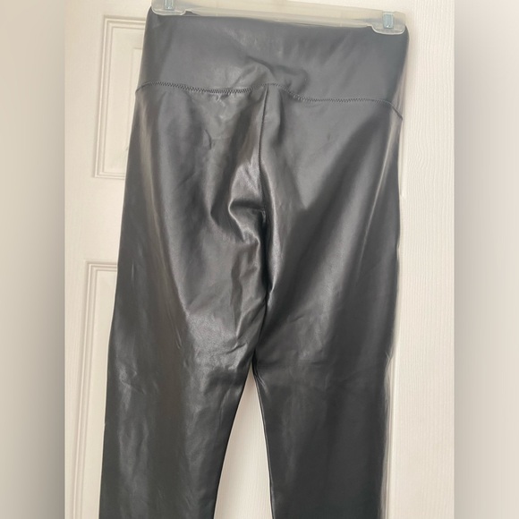 Aritzia Black Pleather Leggings - Picture 2 of 5